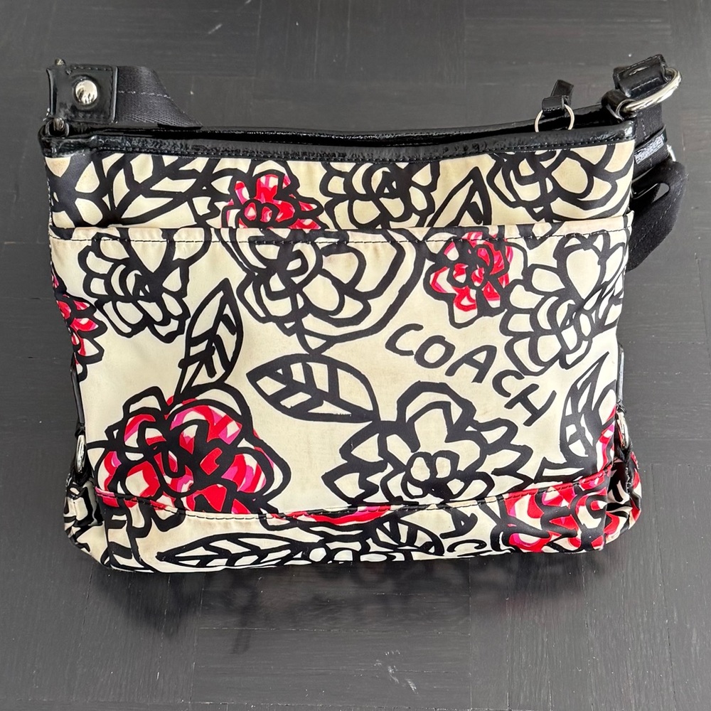 Coach Poppy Daisy Crossbody Bag-F16864 - Picture 2 of 8